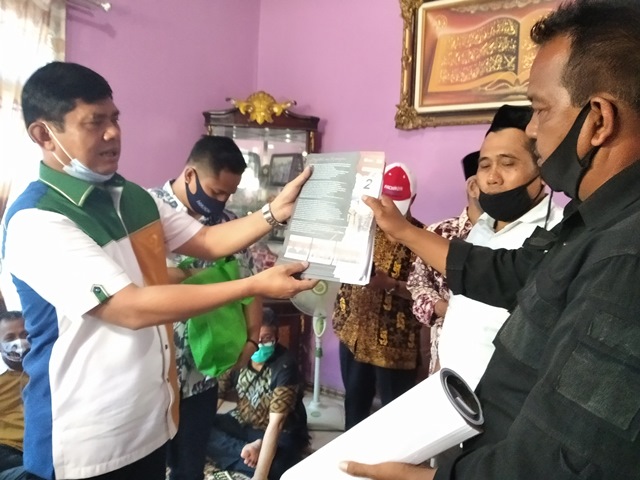 Kelompok Masyarakat Pijoan Ingin Fachrori-Syafril Jadi Pemenang 9 Desember, Calon Pertama Berkunjung