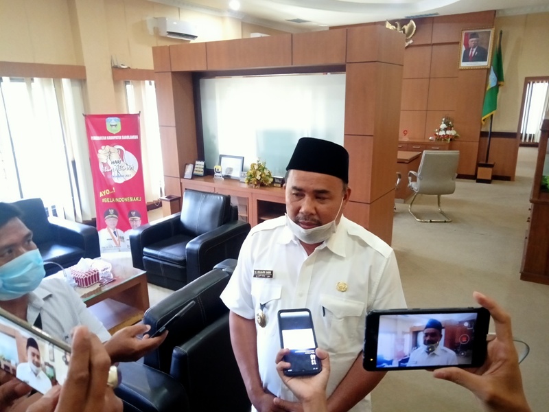 Plt Bupati Sarolangun Minta Masyarakat Jangan Takut Saat Terjaring Operasi Yustisi