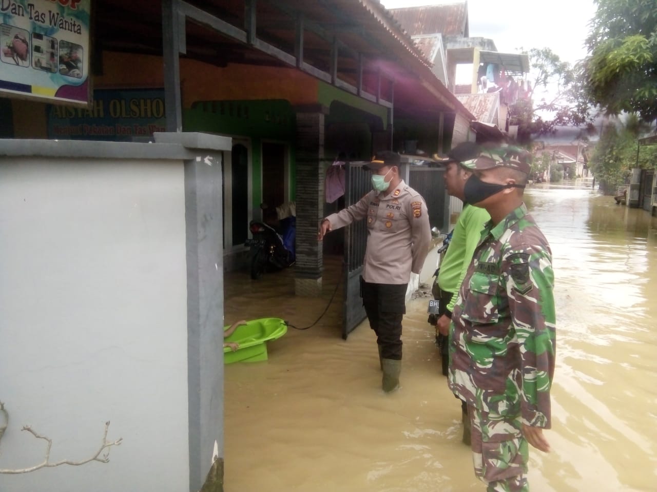 Di Desa Mendalo Darat ada Dua Titik yang Jadi Langganan Banjir, Ratusan Rumah Terendam