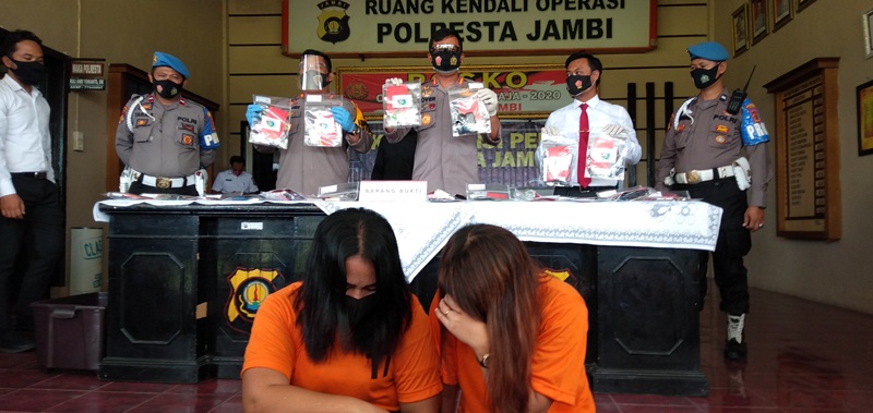Satresnarkoba Polresta Jambi Ringkus 13 Bandar dan 19 Kurir Narkoba, Dua di Antaranya Wanita