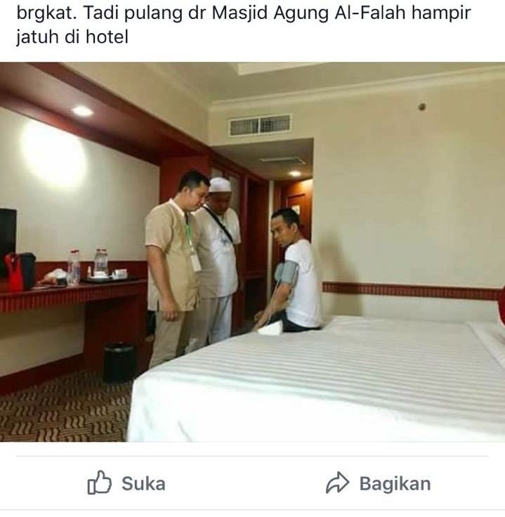 Begini Kondisi UAS, pada Selasa Malam Sebelum Jatuh Kecapaian
