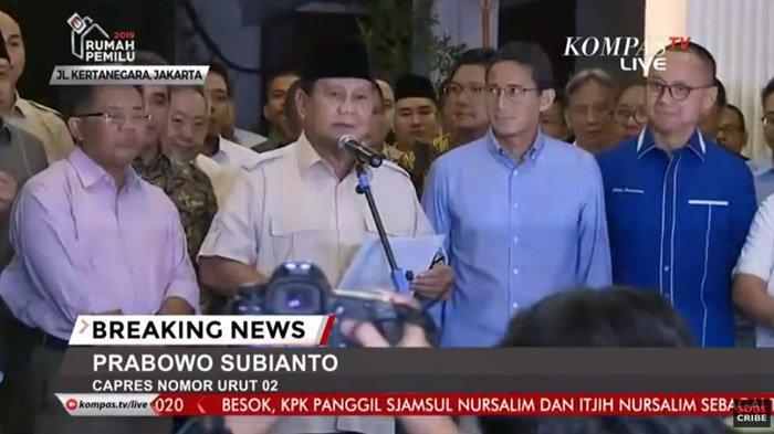 Prabowo akan Konsultasi dengan Tim Kuasa Hukumnya, Tetap Cari Langkah Konstitusi Lain Untuk Ditempuh