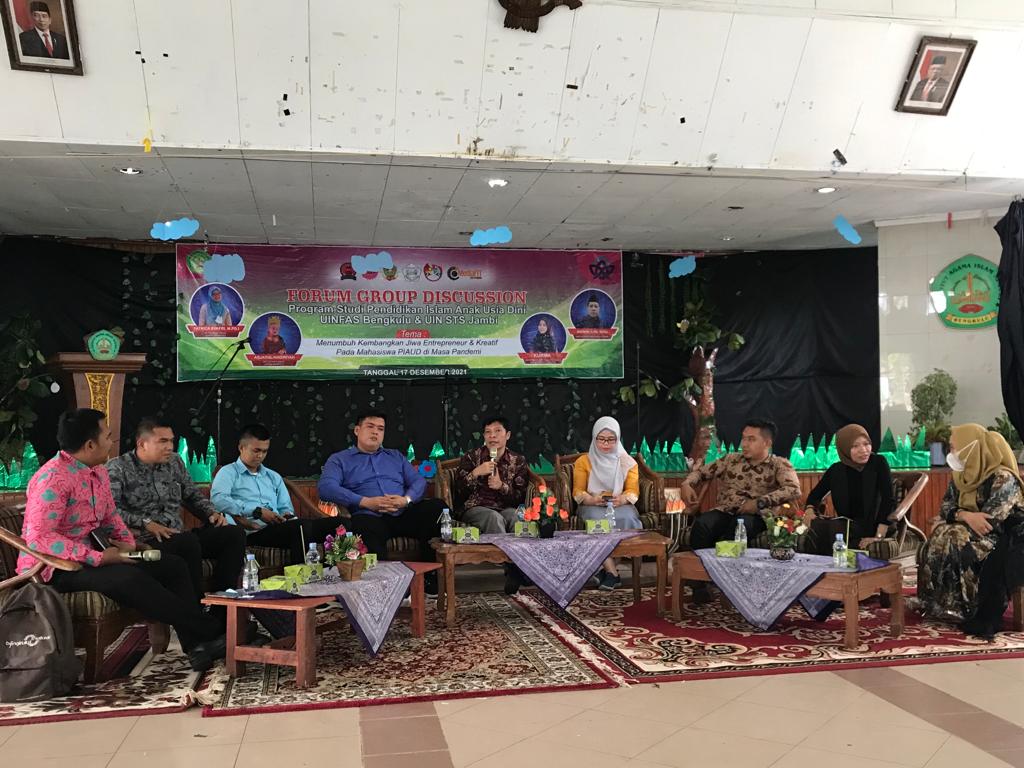 Prodi PIAUD UIN Sulthan Thaha Saifuddin Jambi dan PIAUD UIN Fatmawati Soekarno Bengkulu Gelar FGD