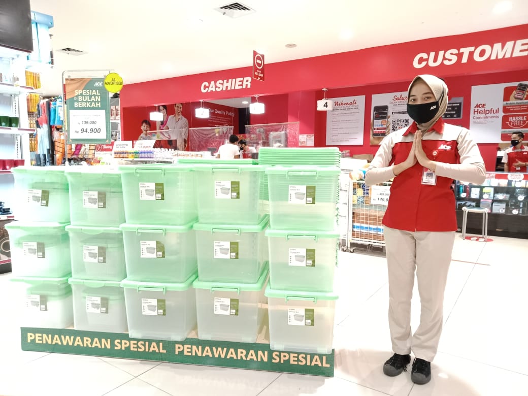 Promo Bulan Berkah, ACE Jamtos Berikan Keamanan dan Kenyaman Melalui Perlengkapan