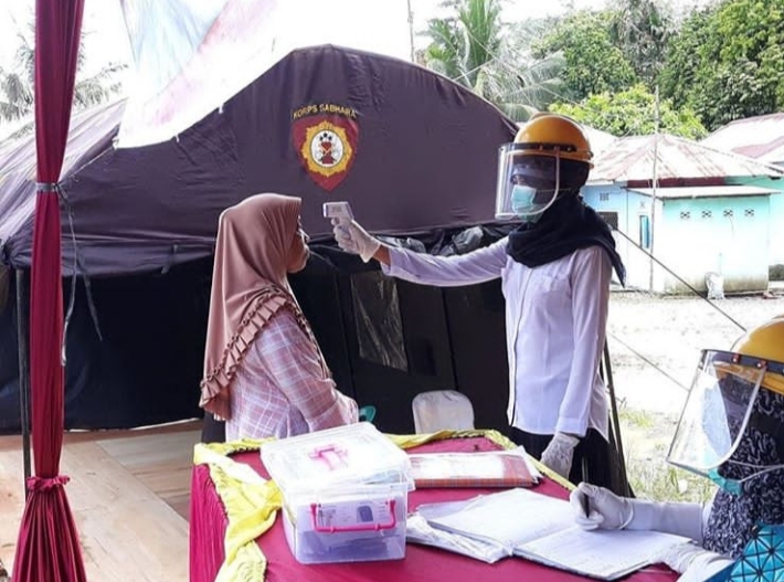 Tetapkan Status Siaga Darurat Covid-19, Masuk ke Sarolangun Harus Diperiksa Kesehatannya