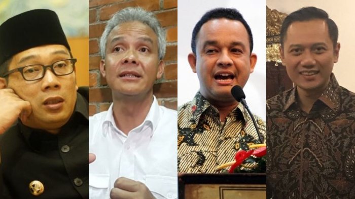 Survei Terbaru Untuk Pilpres, Ganjar Berhasil Salip Prabowo, AHY Ada di Posisi Lima Besar