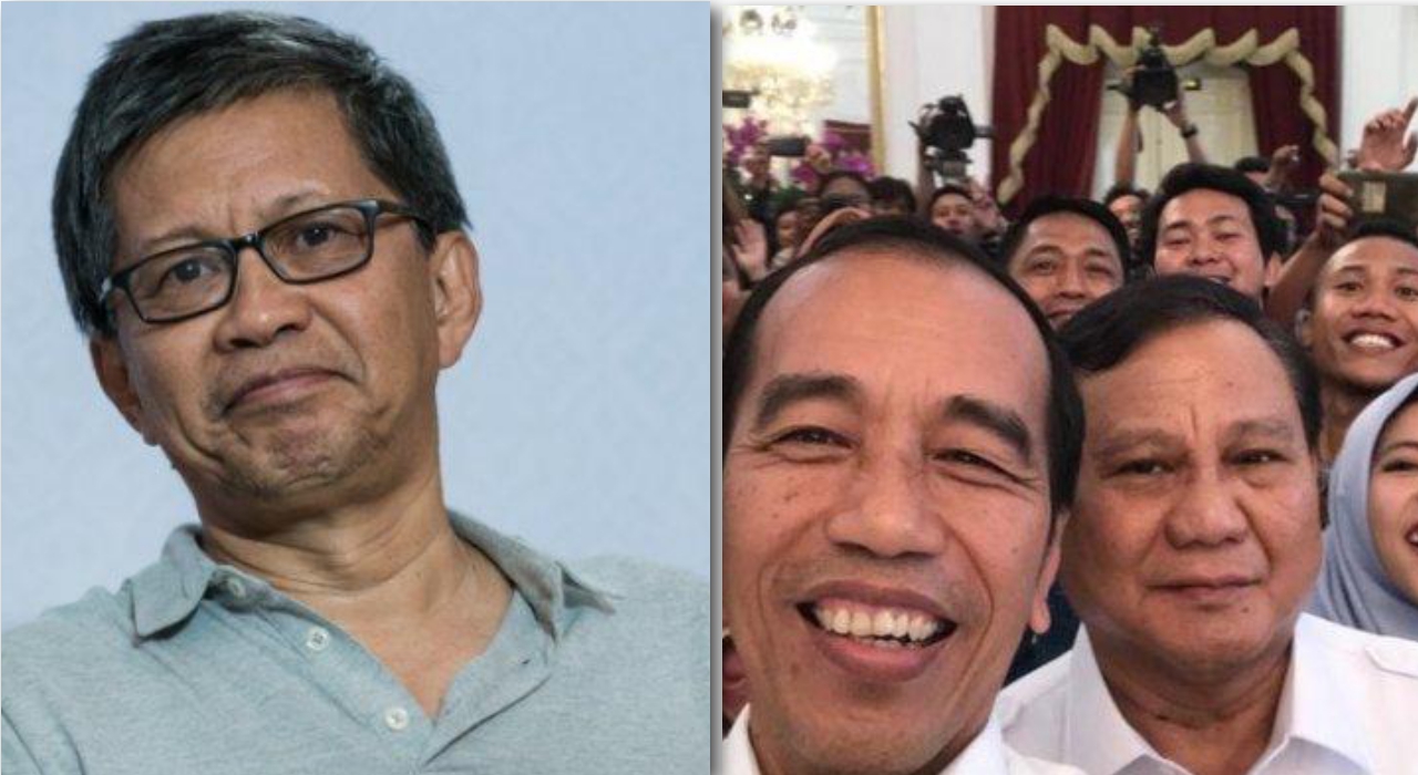 Posisi Prabowo Subianto Bisa Gantikan Maruf Amin Jika Masuk Kabinet, Rocky Gerung: 'Secara Politik'