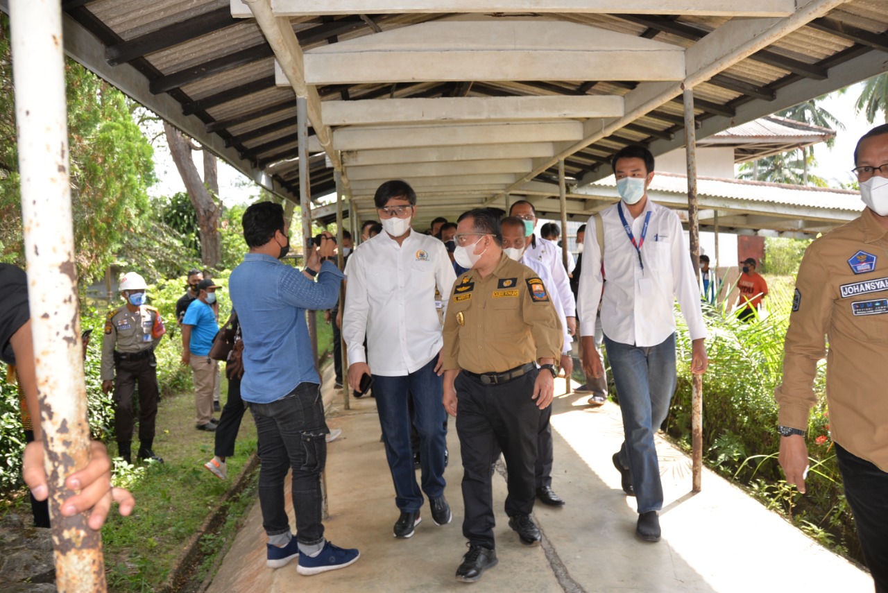 Hari ke 3 Bekerja, Al Haris Tinjau Rumah Sakit Eks Pertamina yang Akan Jadi Rumah Sakit Covid-19