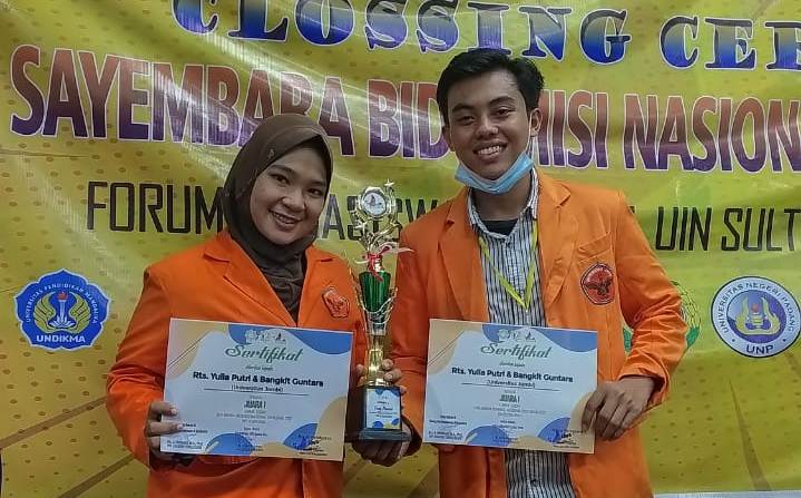 Rts Yulia Putri Mahasiswa Jurusan Pipas Unja Juara 1 Lomba Essay Nasional