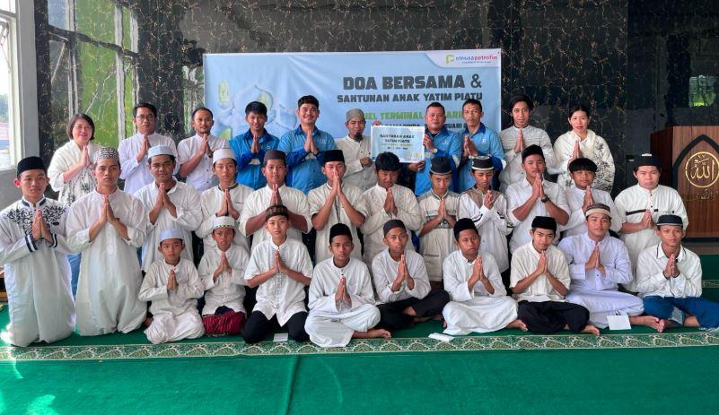 Sambut Ramadhan, Elnusa Petrofin Berbagi Energi Kebahagiaan dengan Anak Yatim Piatu dan Dhuafa