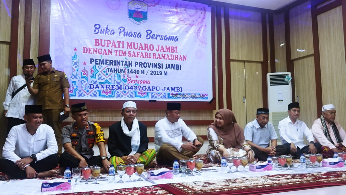 Bupati Masnah Sambut Kunjungan Safari Ramadhan Pemprov Jambi yang Dipimpin Danrem O42/Garuda Putih