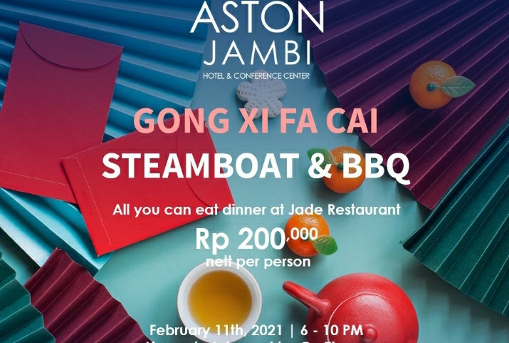 Sajian Spesial ASTON Jambi pada Malam Perayaan Imlek dan Valentine