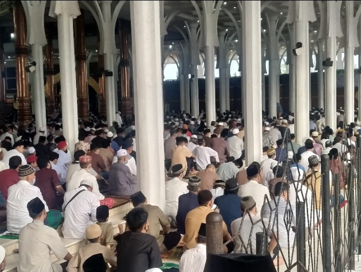 Prakiraan Cuaca di Sejumlah Masjid Jambi Saat Salat Idul Fitri, Masjid Al-Fallah Berawan