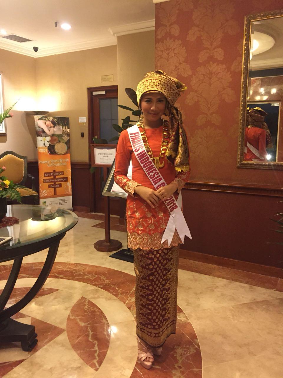 Salsabilla, Siswi SMAN 4 Jambi, Terpilih Sebagai 1st Runner Up Indonesia Girl 2018