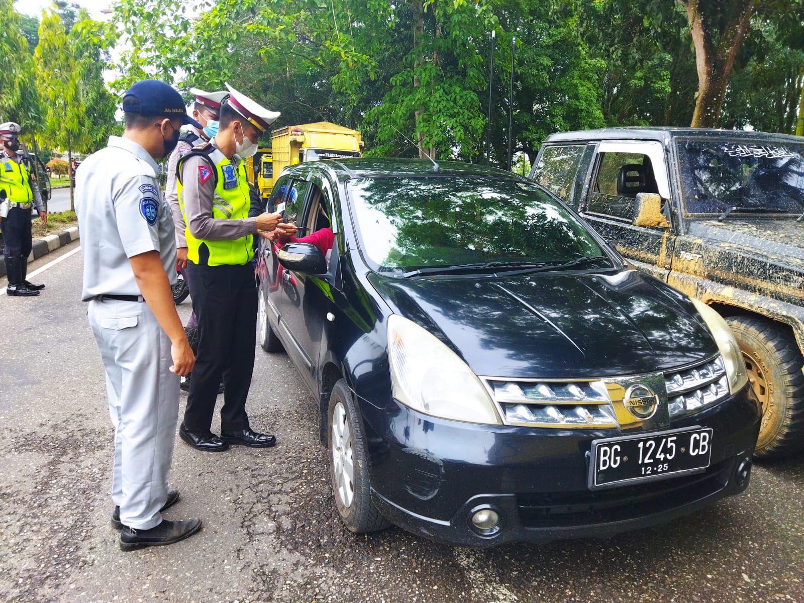 Banyak Belum Bayar Pajak, Satlantas Polres Sarolangun Gelar Razia Kendaraan Menunggak Pajak