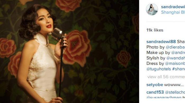 Beda Penampilan Sandra Dewi 3 tahun Lalu, Jejak Cheongsam di Indonesia dari 1600-an s/d Sekarang