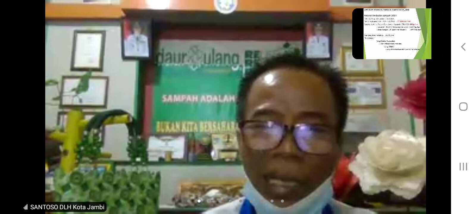 Pengurangan Sampah di Kota Jambi Mencapai 20,38 persen