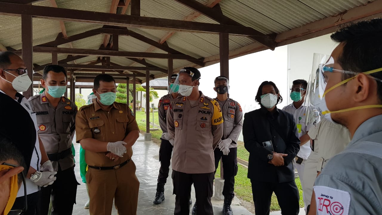 Hasil Temuan Tim Gugus Tanjabbar, Empat Karyawan Positif Covid-19 Masih Dirawat di PetroChina