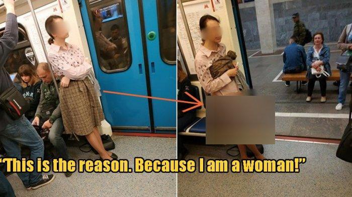 Demi Bisa Duduk di Dalam Kereta, Wanita Ini Lepas Pakaian Dalam, Tetapi tetap Tak Dapat Kursi