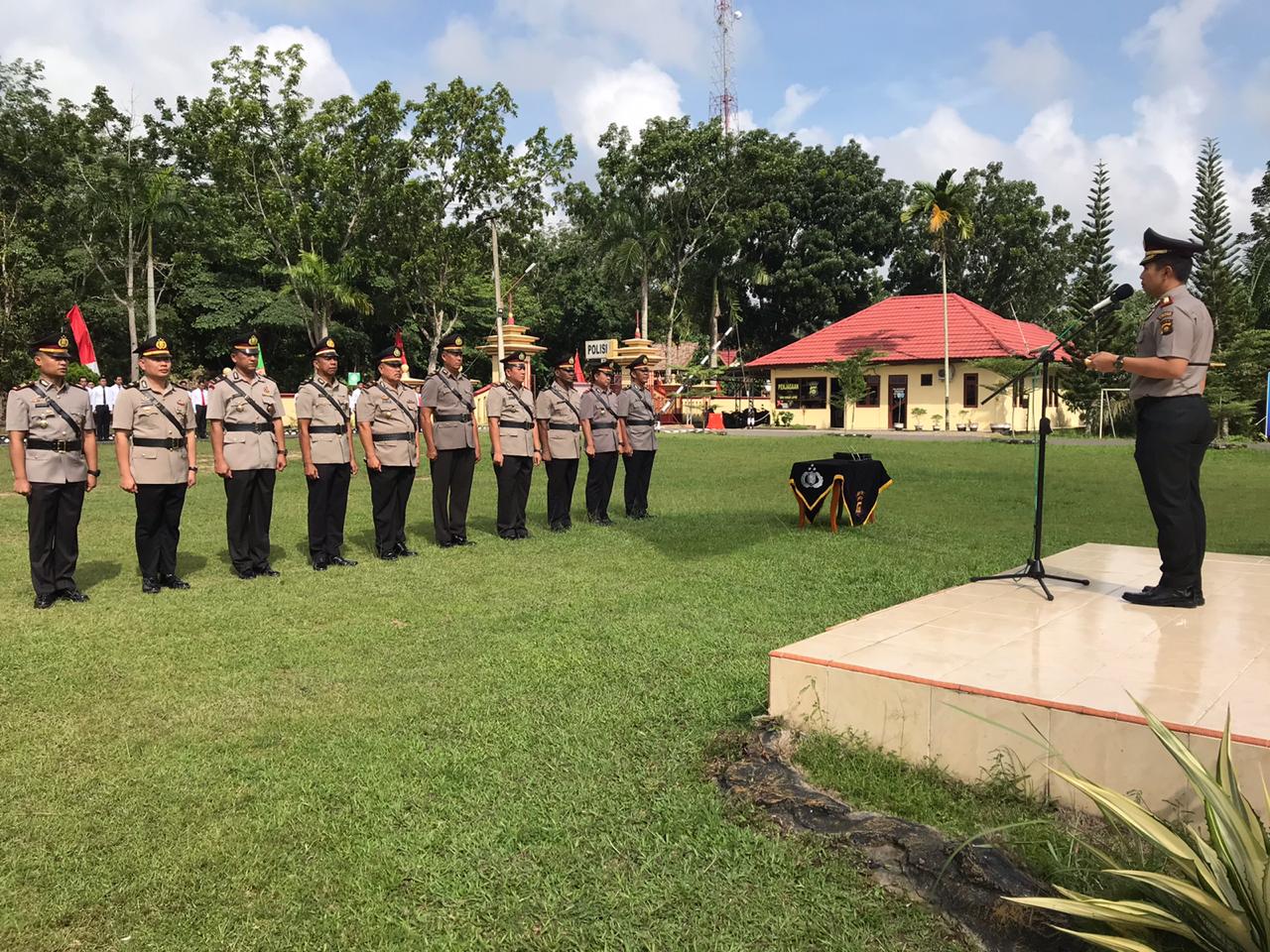 Ada Kasat Reskrim, Kasat Resnarkoba dan 2 Kapolsek, Ini 5 Perwira yang Baru di Polres Muarojambi