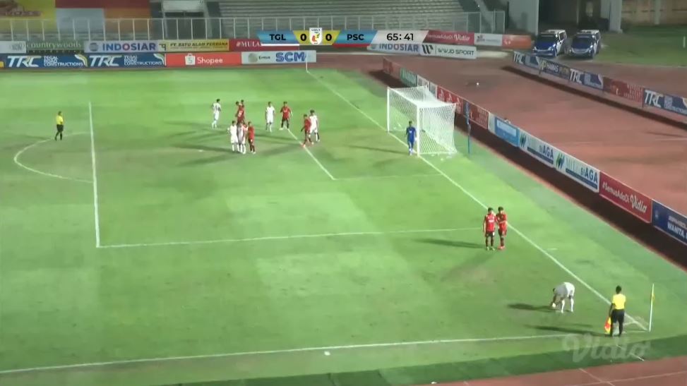 SKOR Sementara Babak Pertama Persekat 0 - 0 PSKC Cimahi di Liga 2 Malam Ini