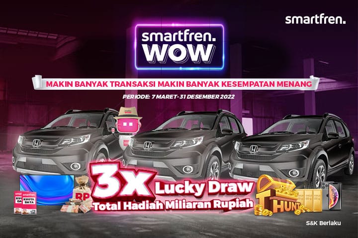 Smartfren WOW Treasure Hunt Bawakan Hadiah Miliaran Rupiah, Semua Bisa Ikutan dan Menang
