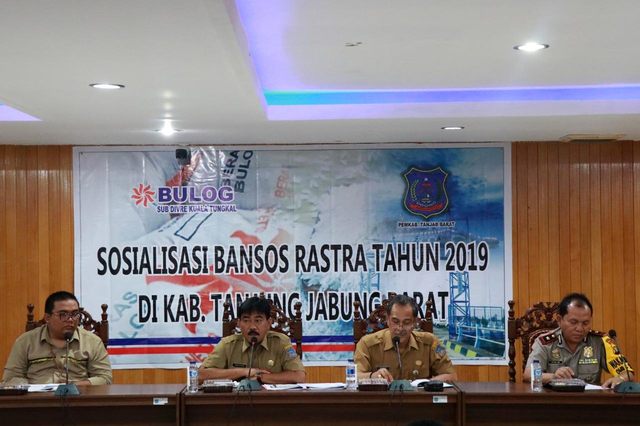 Rastra di Tanjab Barat Segera Disalurkan, Sekda Minta Pendistribusian Diperketat agar Tepat Sasaran