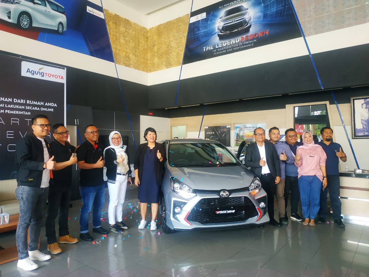 Start To Never Stop, Toyota Hadirkan New Agya Yang Kian Sporty dan Advance