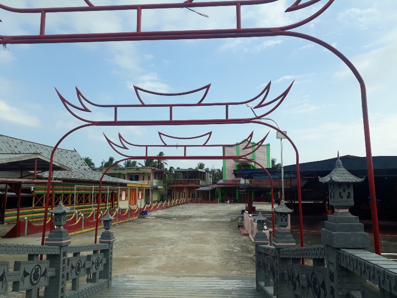 Suasana Berkabung, Klenteng Kuan Gong Bio di Kuala Tungkal Sepi, Tak Ada Perayaan Tahun Baru Imlek