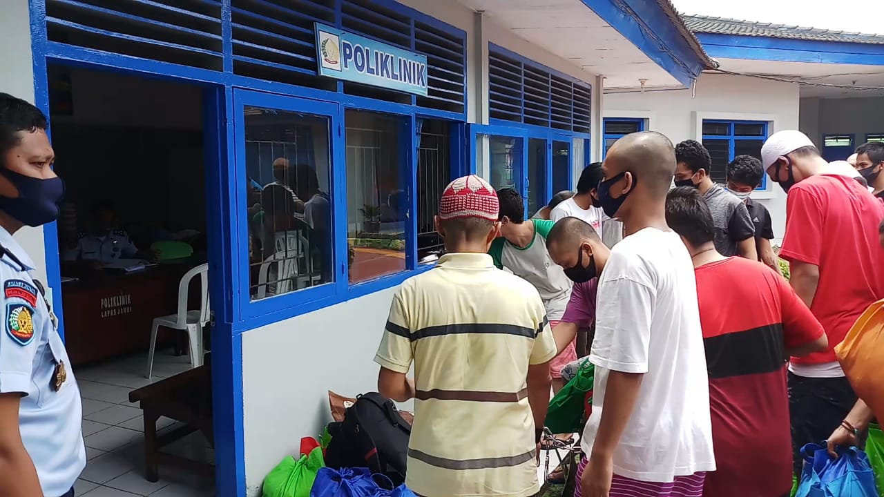 25 Napi Positif Swab Dipastikan Tetap Isolasi di Dalam Lapas