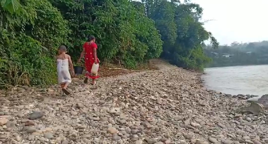 Sumur Warga Bathin VIII Kering, Terpaksa Pakai Air Sungai, DLH Sarolangun Imbau Pakai Penyulingan