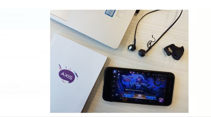 Tahun Baru Pake AXIS, Mabar Makin Seru!