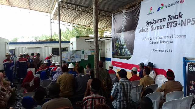 Pertamina EP Bangun 7 Sumur Minyak di Desa Bungku, Satu Sudah Beroperasi