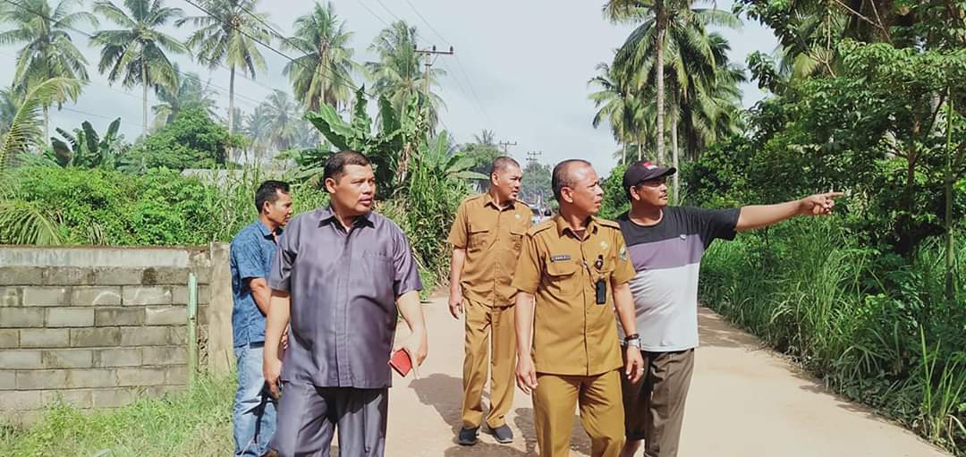 Tanjung Nangko Dianggap Lokasi Strategis, Koperindag Tinjau Lokasi Pembangunan Pasar di Kasang Pudak
