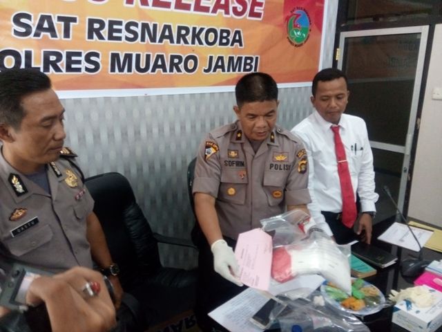 Pengungkapan Kasus Narkoba Polres Muarojambi Meningkat dari Tahun Lalu
