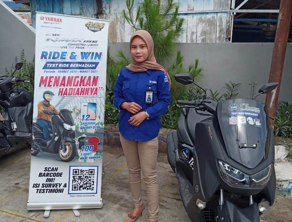 All New Yamaha N MAX 155 Connected/ABS Terkoneksi ke HP, Test Ride Berhadiah Smartphone
