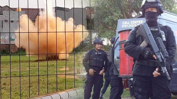 BEGINI Penampakan Bom Terduga Teroris di Condet yang Diledakan, Polisi Sampai Gali Lubang Dalam