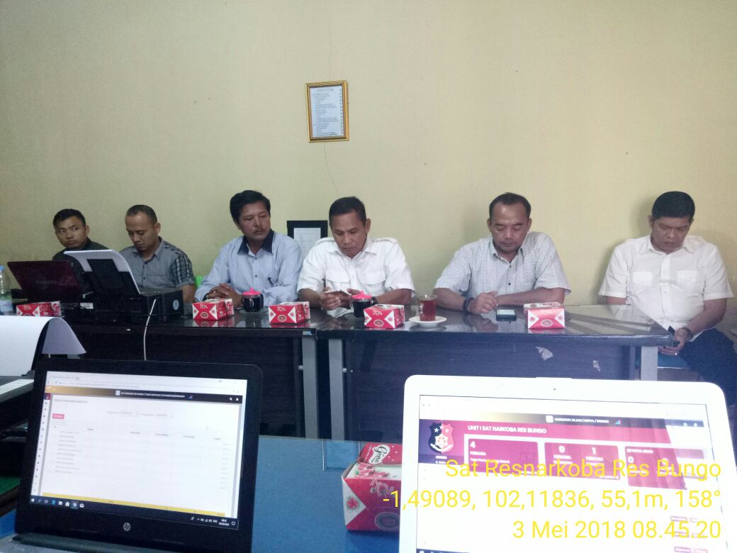 Tim Supervisi Polda Datang ke Polres Tebo, Penyadapan untuk Ungkap Bandar Besar Narkoba