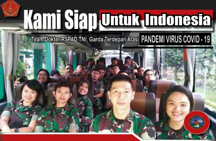 Dokter dan Tim Medis Muda TNI Diterjunkan Tangani Pasien Corona di Wisma Atlet, Banjir Dukungan