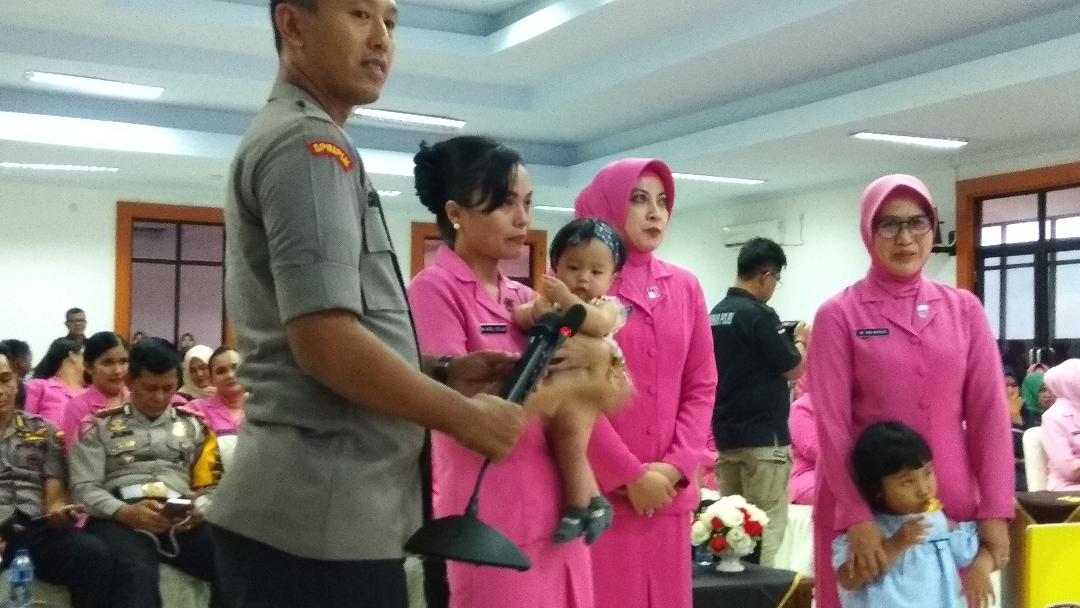 'Tombo Kangen', Polda Jambi Gelar Vcon dengan Personel yang BKO Pengamanan Pilpres di Jakarta