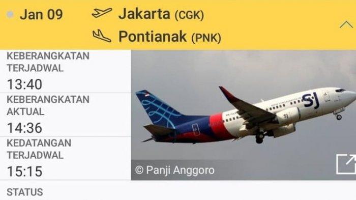 KNKT Ungkap Pesawat Sriwijaya Air SJ182 Tak Meledak di Udara, Tidak Full Stall Saat Jatuh