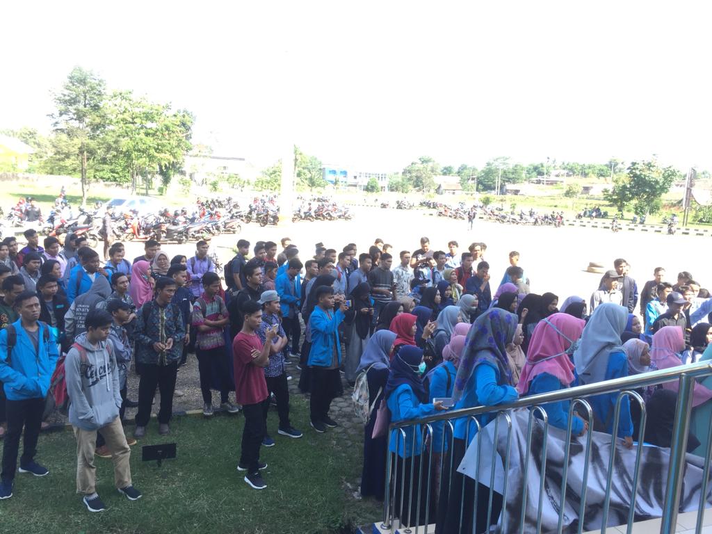 Rektor UIN STS Jambi Tolak Teken Pakta Integritas di Depan pendemo, Ini Penjelasan Warek II