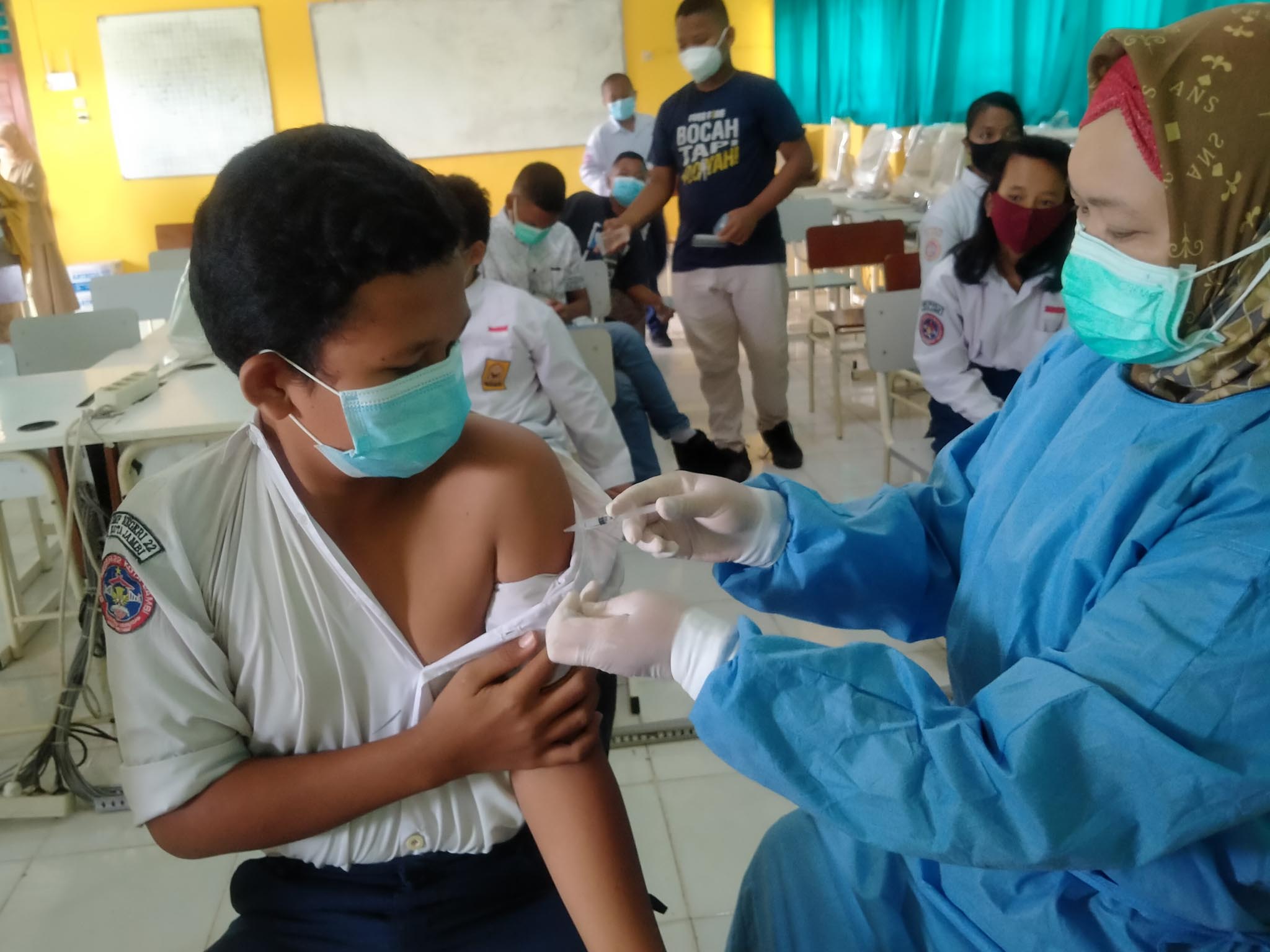 Target Capaian Vaksinasi Covid-19 di Jambi Sebesar 70 Persen Telah Hampir Tercapai