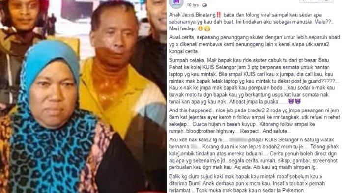 Ibunya Antar Laptop ke Kampus, Reaksi Anaknya di Luar Dugaan, Netizen Sampai Suruh Cium Kaki