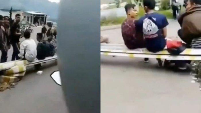 Viral 2 Wanita Jatuh dari Motor Setelah Teriak Tarik Sis, Netizen : Malunya Kerasa Sampai Tua