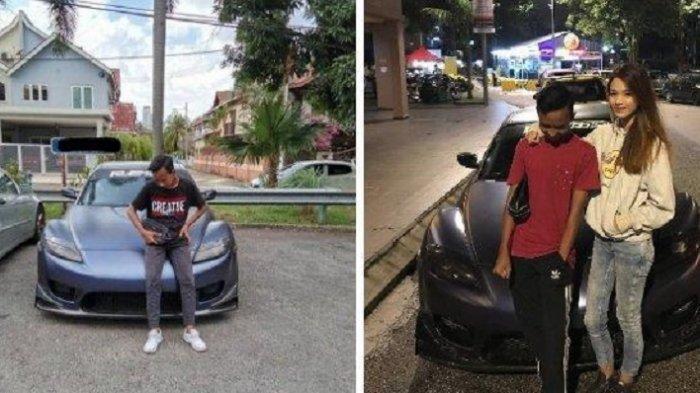 Bikin Ngakak, Remaja Ini Berpose Depan Mobil Mewah, Setelah Itu Langsung Kena Akibatnya dari Pemilik