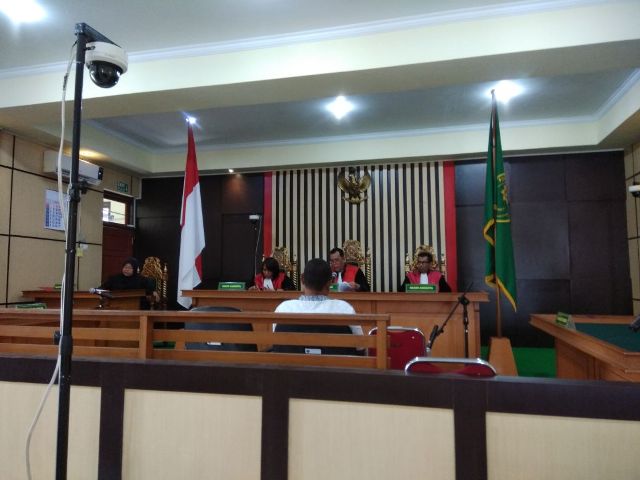 Darmawan Mantan Sekwan DPRD Merangin Divonis Satu Tahun Enam Bulan Penjara