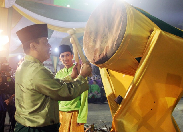 Wabup Katamso Hadiri HUT Kabupaten Tebo dan Pembukaan MTQ