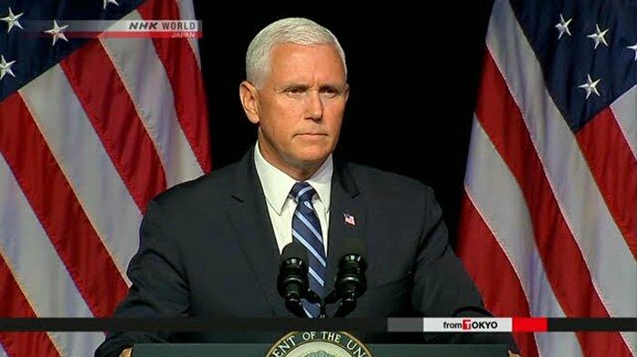 Tak Menggunakan Masker Saat Berkunjung ke Rumah Sakit, Ini Alasan Wakil Presiden AS Mike Pence