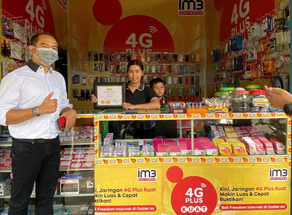 Warga Tanjab Timur Semakin Lancar Internetan dengan Signal 4G Plus M3 Ooredoo